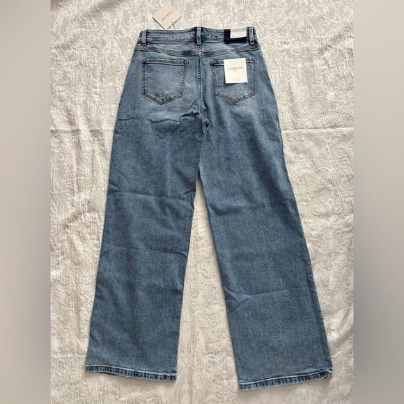 NEW Lovervet Stylish Women's Wide Leg Jeans - Picture 2 of 4